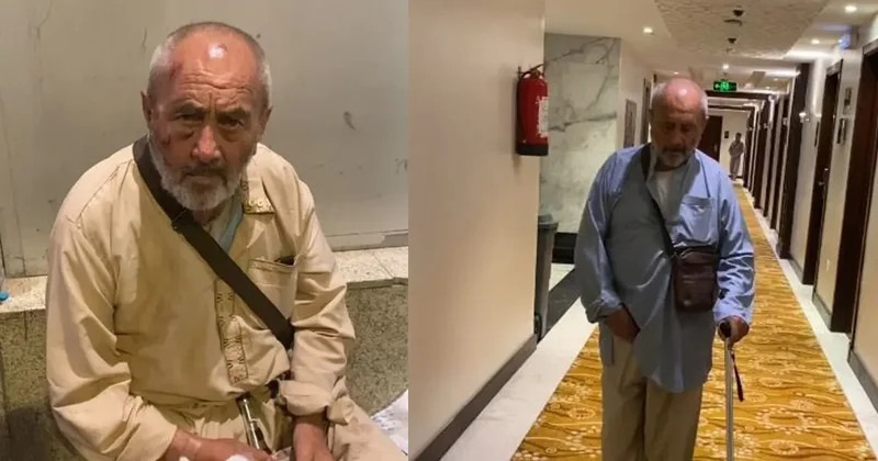 40 yıldır Mekke de mahsur Türkiye beni alsın
