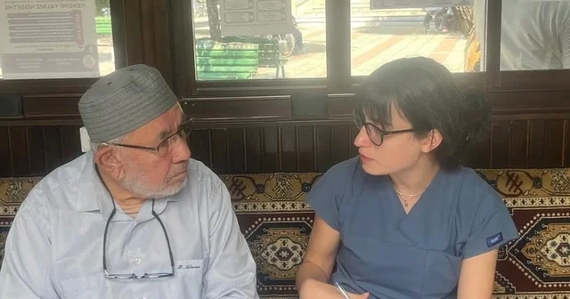 Eskişehir de yaşlılara yönelik işitme taraması ESOGÜ Hastanesi ekipleri Reşadiye Cami nde vatandaşları muayene etti Eskişehir Haberleri Habertürk Yerel Haberler