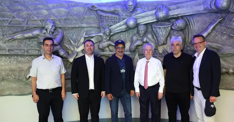 Hamdi Ulukaya, Aziz Yıldırım ı ziyaret etti!