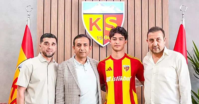 Kayserispor genç oyuncusu ile yeni sözleşme imzaladı