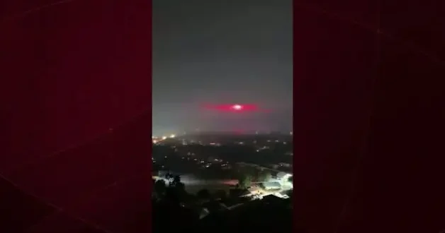Venezula da deprem öncesi beliren ışıklar akıllara Hatay ı getirdi...