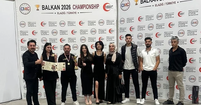 Kayserili kuaförden Balkanlar Kuaförler Turnuvası nda büyük başarı Kayseri Haberleri Habertürk Yerel Haberler