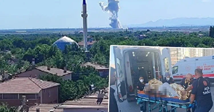 Havai fişek fabrikasında patlama! 2 zanlı tutuklandı