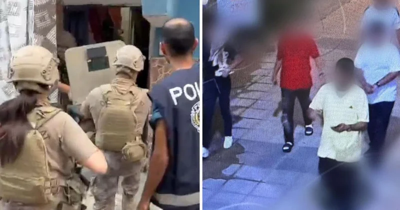 Altın zincir gasp eden şüpheliler yakalandı: 5 tutuklama