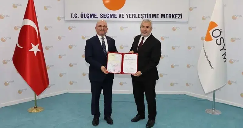ÖSYM, Bilgi Güvenliği Sertifikası nı yeniledi