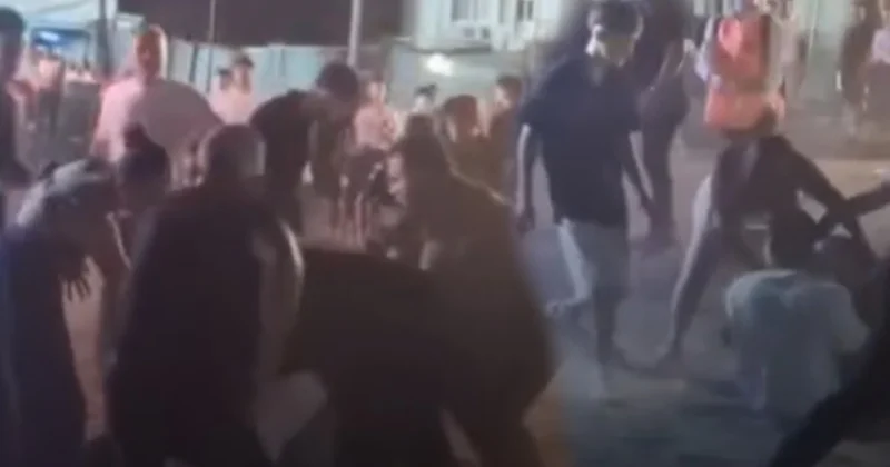 Deprem bölgesindeki festivalde tekme tokat kavga Sözcü Gazetesi