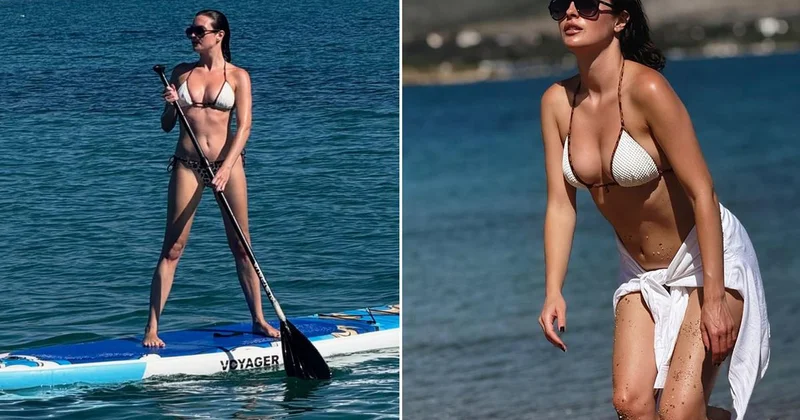 Melis Sezen in saklı cenneti! Tatil pozlarına beğeni yağdı