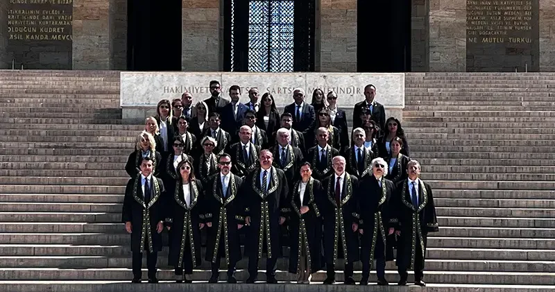 Uyuşmazlık Mahkemesi üyelerinden Anıtkabir e ziyaret