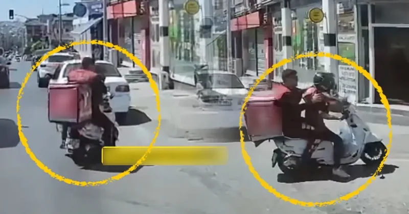Polis, motokuryenin motoruna binip suçlu kovaladı! İstanbul sokaklarında oyunları aratmayan anlar