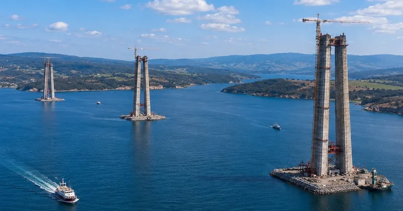 Dev köprüyle 45 dakikalık yol 3 dakikaya düşecek Sözcü Gazetesi