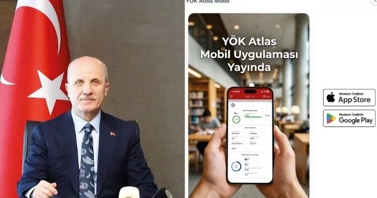 YÖK Atlas mobilde