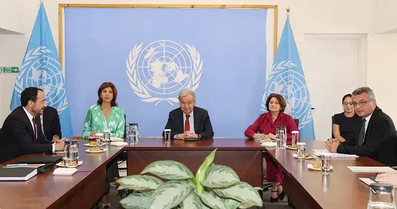 Kıbrıs ta üçlü zirve sona erdi