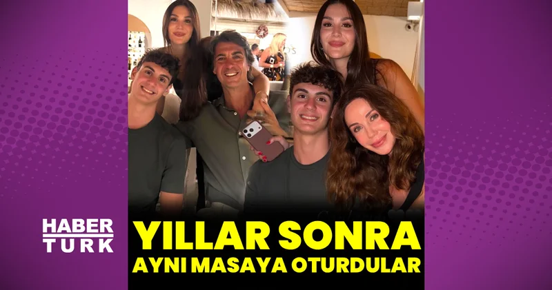 Demet Şener ve İbrahim Kutluay yıllar sonra aynı masada