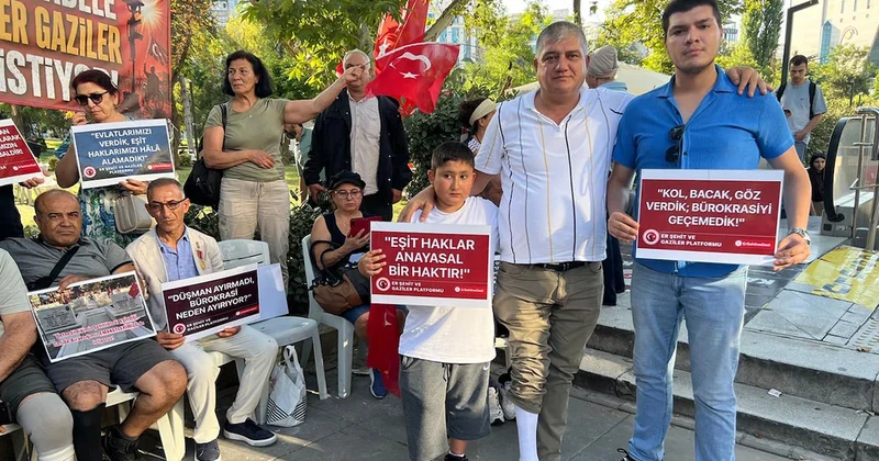 Gaziler: Kullanılıp atılmış mendil gibiyiz Sözcü Gazetesi