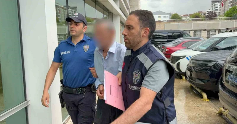 Tramvayda hayasızca harekette bulunan yaşlı adama gözaltı