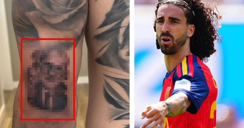 Cucurella sözünü tuttu! İşte tüm dünyanın merakla beklediği o dövme