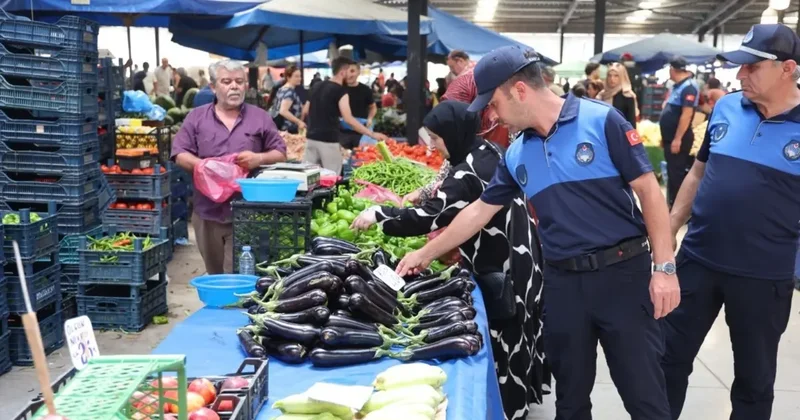 Pazarlarda tartı ve tezgahlar mercek altında