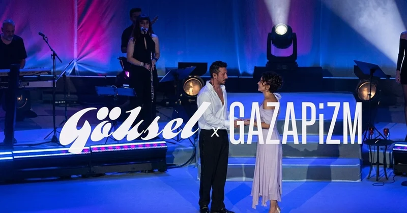 Harbiye de unutulmaz düet! Gazapizm ve Göksel aynı sahnede buluştu
