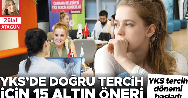 YKS’de doğru tercih için 15 altın öneri