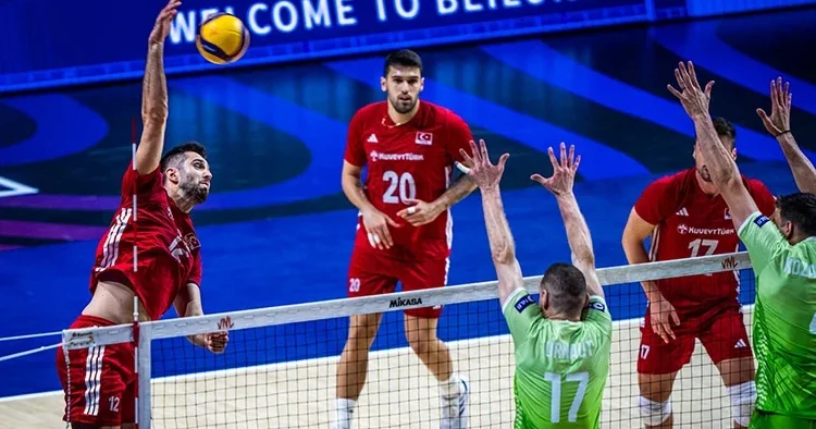Filenin Efeleri, Slovenya ya mağlup olarak turnuvaya veda etti! (VNL Milletler Ligi çeyrek final)