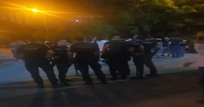 Mardin deki sokak kavgası hastanede de devam etti!