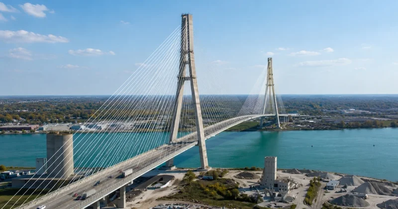 Yapımı tam 8 yıl sürdü: İki ülkeyi birbirine bağlayan dev köprü trafiğe açıldı Sözcü Gazetesi