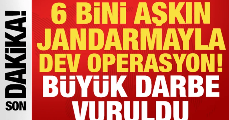 Jandarmadan 24 ilde dev narkotik darbesi: 138 şüpheli yakalandı