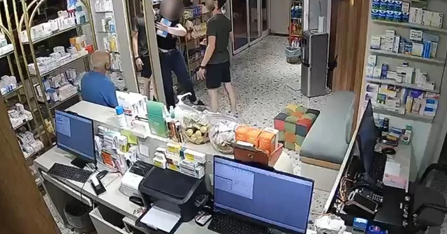 Eczacıyı darbedip ilaçları gasbeden şüpheli polisten kaçamadı Mersin Haberleri Habertürk Yerel Haberler