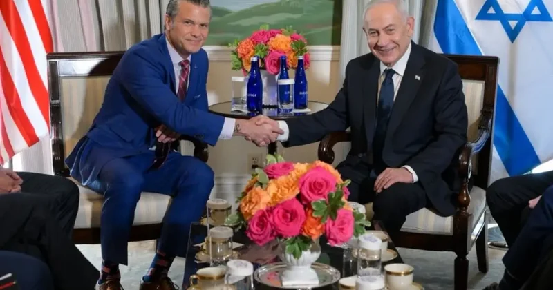 Netanyahu, ABD Savunma Bakanı Hegseth ile bir araya geldi