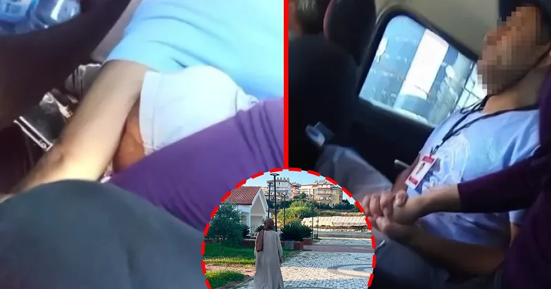 Antalya da mide bulandıran görüntüler! Direksiyon sınavında usta öğretici kabusu yaşadı: Gözetmen arka koltuğa geçip…