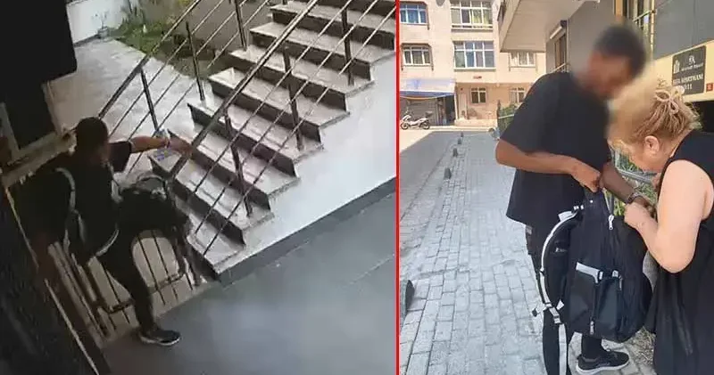 Avcılar da evine giren şüpheliyi yakalayıp çantasını aradı; hırsızlık yaparken suçüstü yakalandı