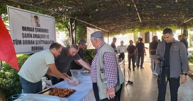 Köyceğiz de orman şehidi Akdemir, lokma hayrı ile anıldı Muğla Haberleri Habertürk Yerel Haberler