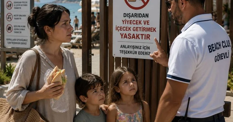 Plajlarda sandviç polisi uygulaması: Çantalar bir bir denetleniyor Sözcü Gazetesi