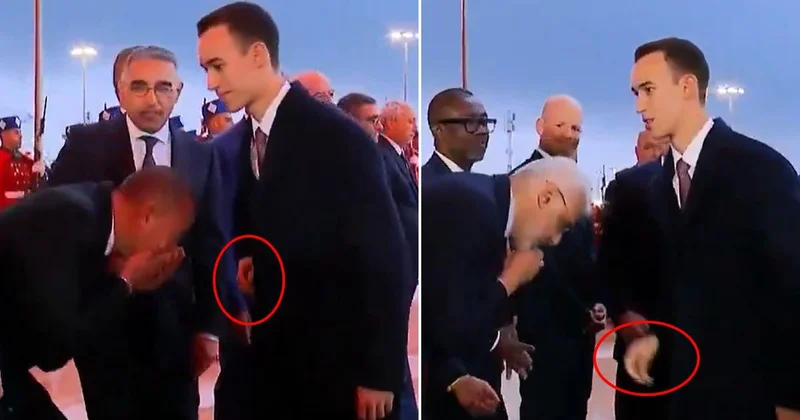 23 yaşındaki veliaht prensin hareketi gündem oldu! Kimseye elini öptürmüyor