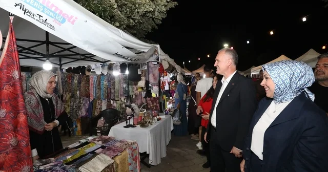 Hanımeli alışveriş şenliği tüm coşkusuyla devam ediyor Bursa Haberleri Habertürk Yerel Haberler