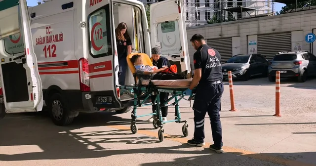 Ailesinin anahtarı unuttuğu çocuk, eve girmek için tırmandığı 2 nci kat balkonundan düşerek yaralandı Bursa Haberleri Habertürk Yerel Haberler