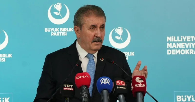 BBP Genel Başkanı Destici: Yazıcıoğlu nun ölümünde kimin kastı varsa ortaya çıkarılacak