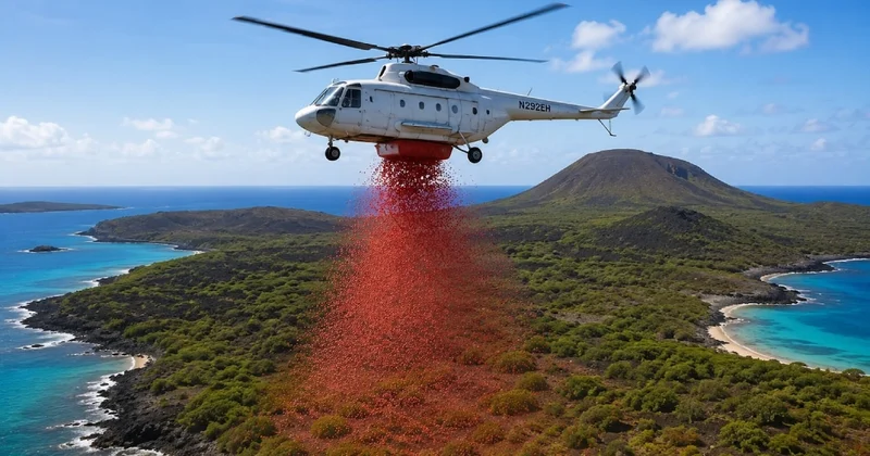 Tonlarca zehri helikopterlerle adaya bıraktılar Sözcü Gazetesi