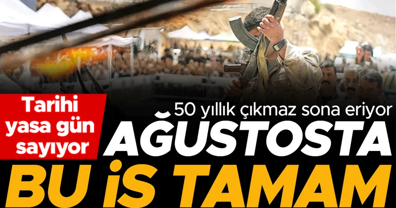 Hedef ağustosta Meclis’ten çıkarmak… Tarihi yasa gün sayıyor