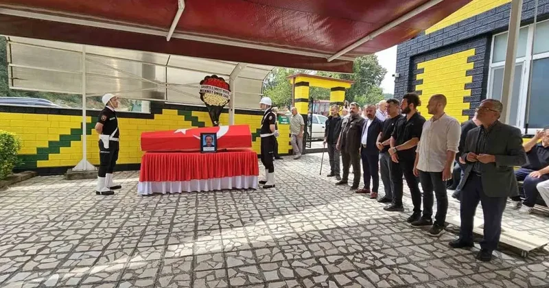 Emekli baş polis, memleketinde son yolculuğuna uğurlandı