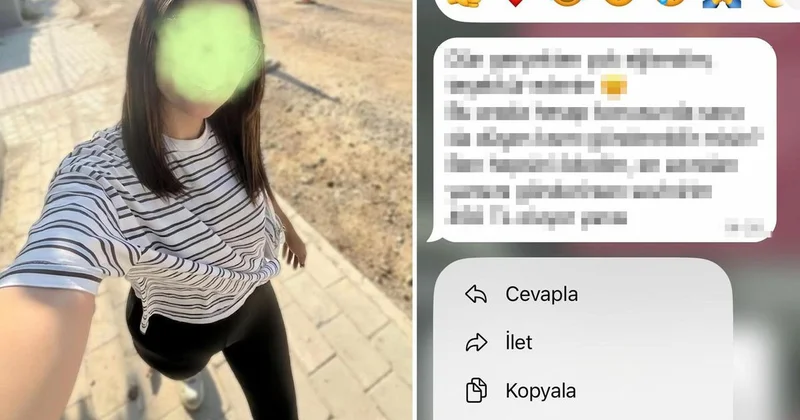 İlk buluşma sonrası adamdan gelen mesajı görünce engeli bastı