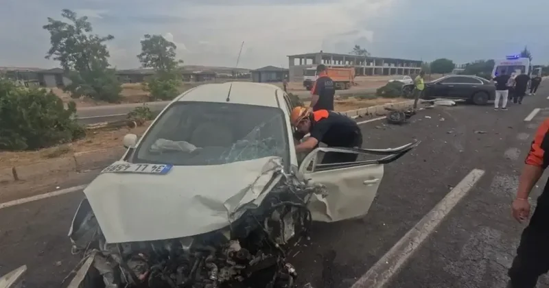 Elazığ’da trafik kazası: 2 yaralı