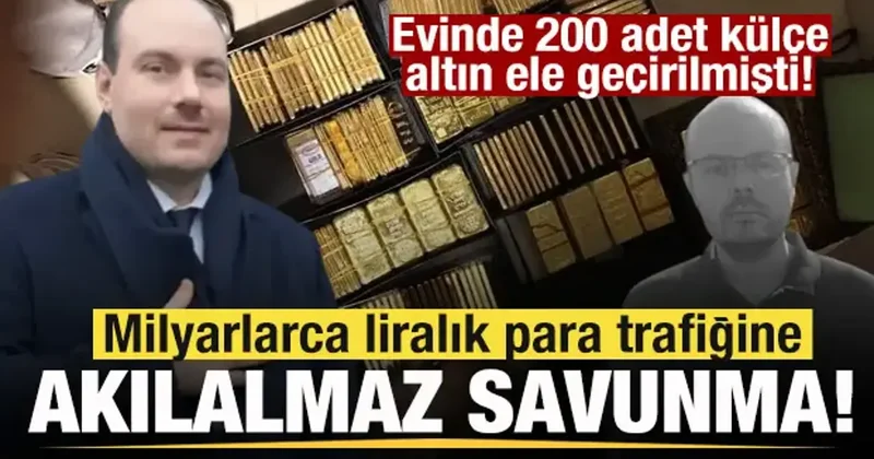 Evinde 200 adet külçe altın ele geçirilmişti! Hilmi Tuna Kuriş in ifadesi ortaya çıktı!