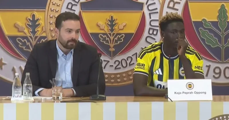Fenerbahçe, yeni transferi Oppong için imza töreni düzenliyor