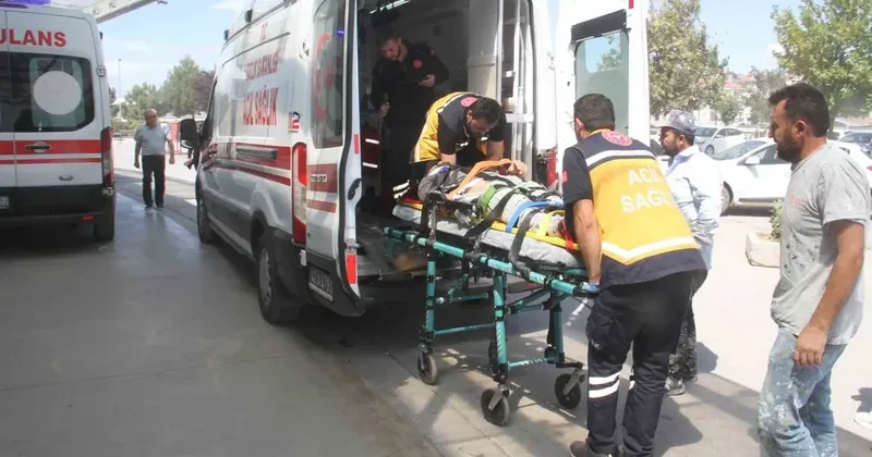 İnşaatın 3’üncü katından düşen usta yaralandı