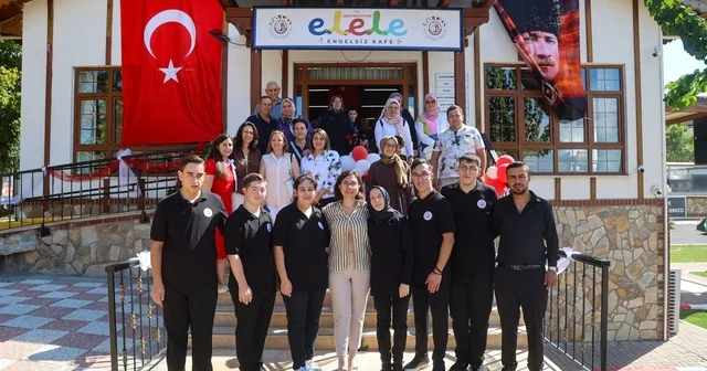 Uşak Belediyesi özel bireyleri iş hayatına kazandıran kafeyi hizmete açtı Uşak Haberleri Habertürk Yerel Haberler