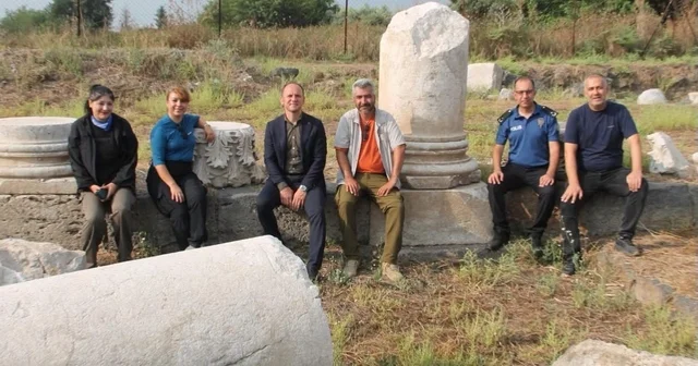 Erzin de Issos Epiphaneia Antik Kenti ndeki kazı çalışmaları sürüyor Hatay Haberleri Habertürk Yerel Haberler