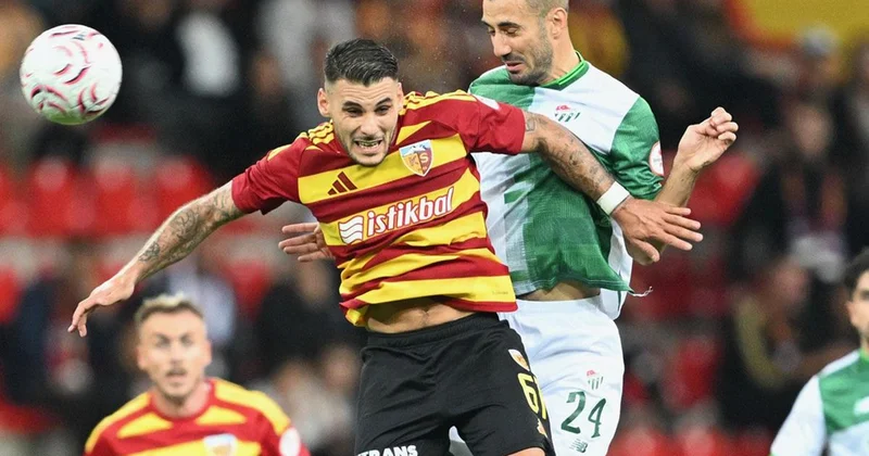 1. Lig de haftanın maçında kazanan Bursaspor