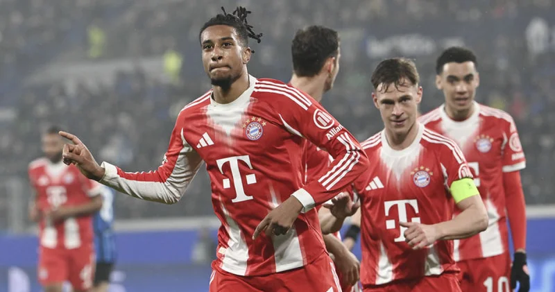 Bayern Münih: 5 Stuttgart: 1 MAÇ SONUCU