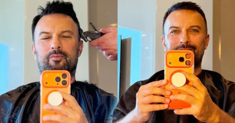 Tarkan dan konser öncesi imaj değişikliği